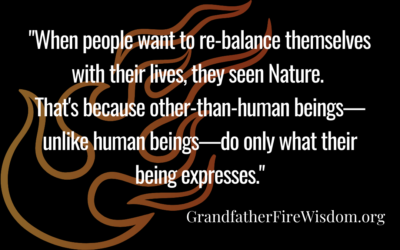 Rebalance By Seeking Nature
